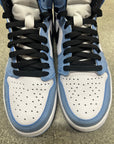 AIR JORDAN 1 HIGH UNIVERSITY BLUE - SIZE 9 (WORN)