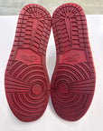 AIR JORDAN 1 HIGH NOT FOR RESALE - SIZE 10 (WORN) - MIDSOLE YELLOWING