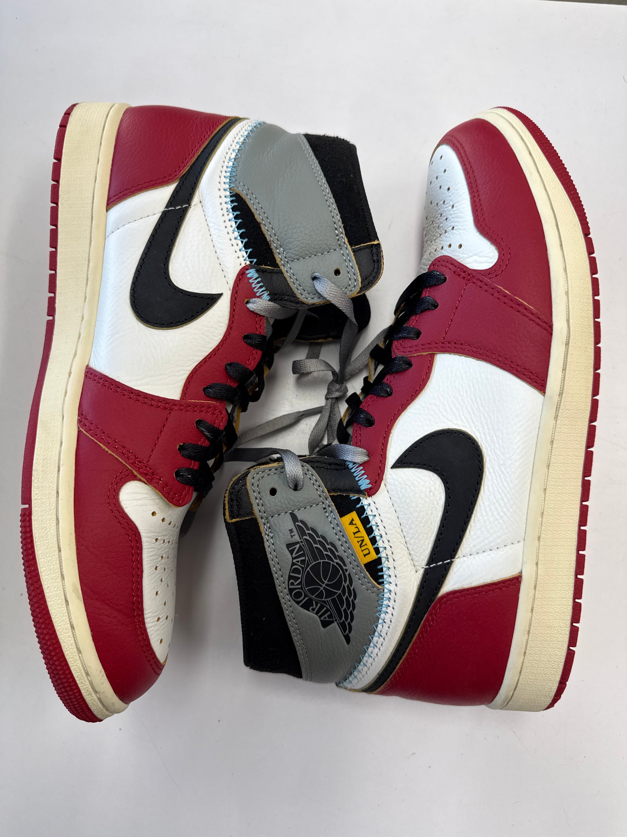 AIR JORDAN 1 HIGH UNION LA CHICAGO SHADOW - SIZE 11.5 (WORN)