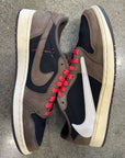 AIR JORDAN 1 LOW TRAVIS SCOTT MOCHA - SIZE 11.5 (WORN)