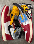 AIR JORDAN 1 HIGH UNION CHICAGO SHADOW - SIZE 8.5 (WORN)