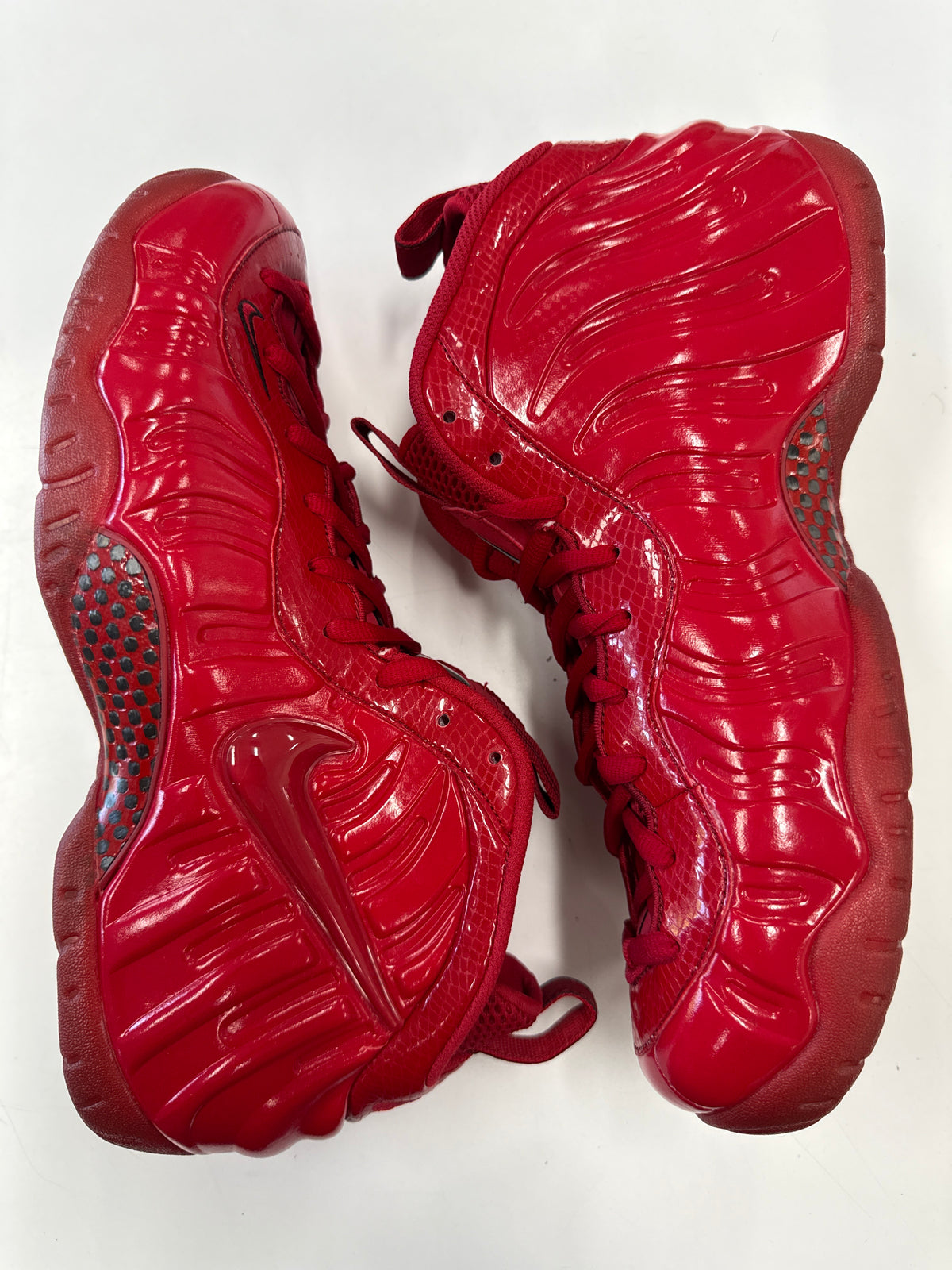 AIR FOAMPOSITE PRO RED OCTOBER 2026 - SIZE 13 (WORN) - SUPER CLEAN