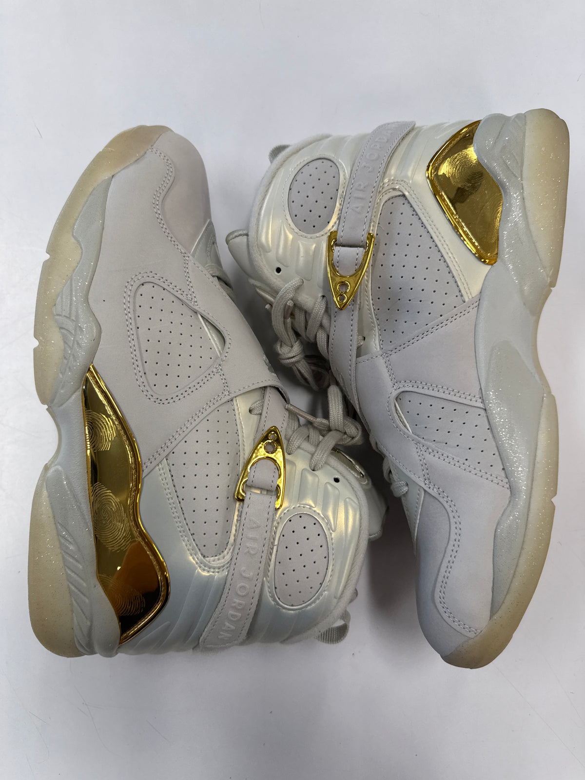 AIR JORDAN 8 CHAMPAGNE - SIZE 10 (WORN)