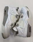 AIR JORDAN 4 WHITE OREO - SIZE 8.5 (WORN)