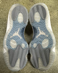 AIR JORDAN 11 LOW CEMENT GREY - SIZE 12 (WORN)