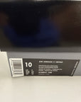 AIR JORDAN 11 CONCORD - SIZE 10 (WORN) - SUPER CLEAN