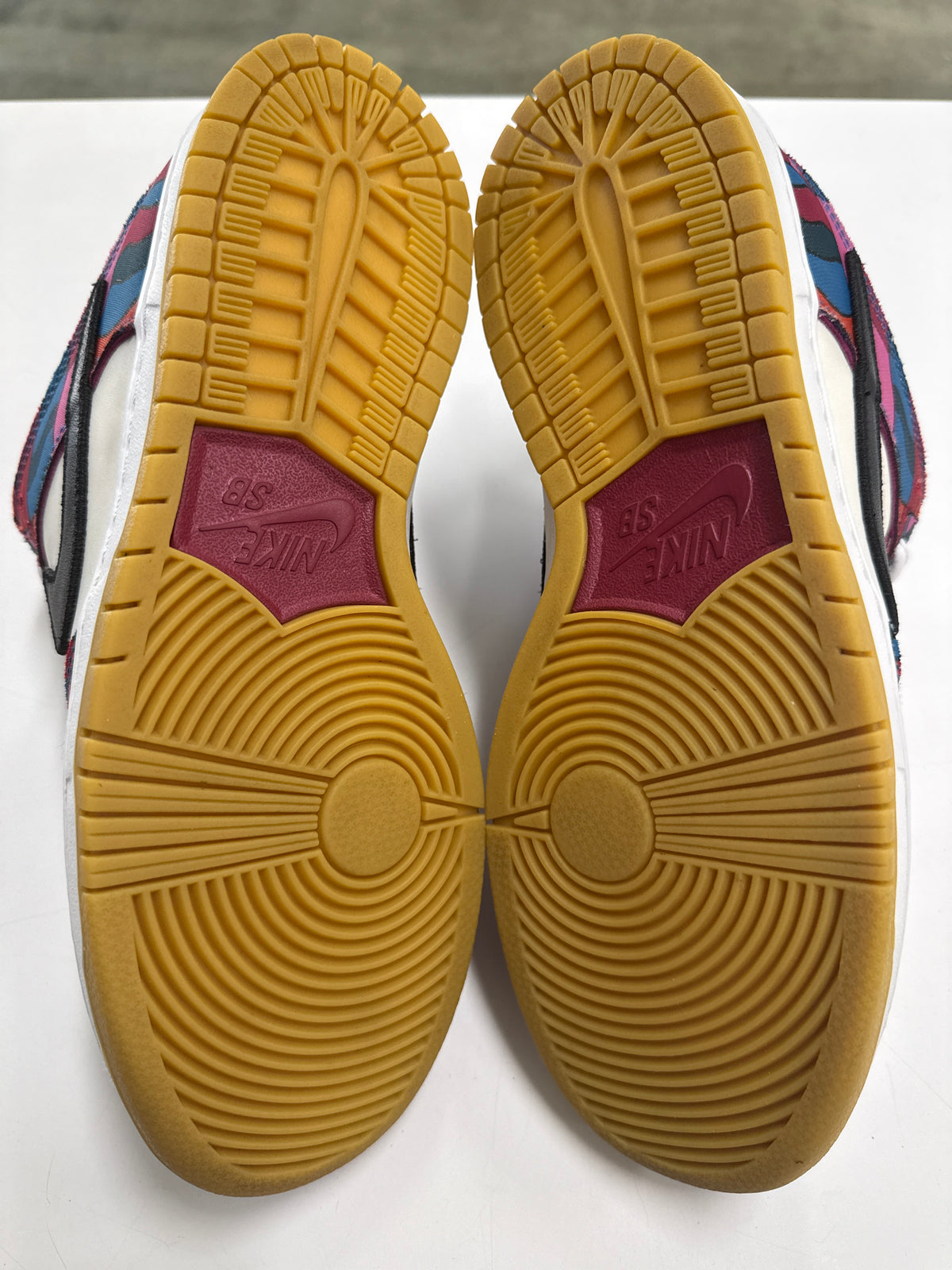 SB DUNK LOW PRO PARRA ABSTRACT ART 2021 - SIZE 10 (WORN) - SUPER CLEAN