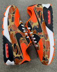 AIR MAX 90 ORANGE CAMO - SIZE 10.5 (WORN)