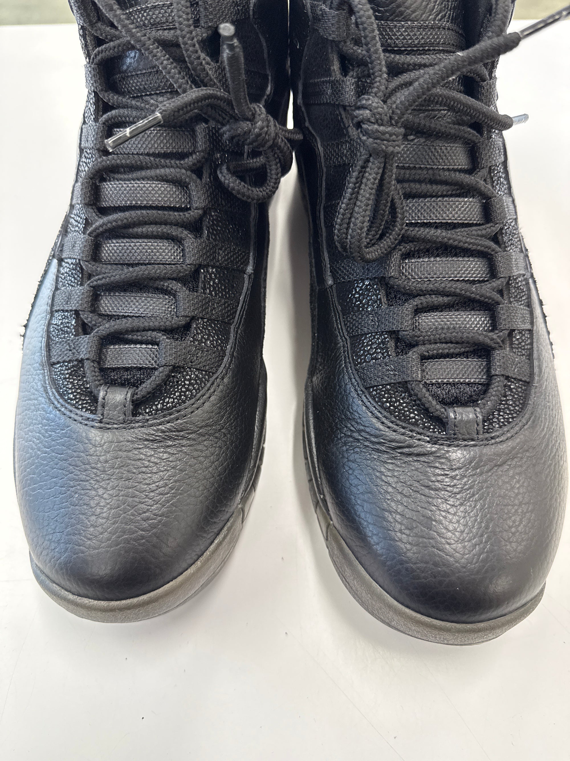 AIR JORDAN 10 OVO BLACK - SIZE 12 (WORN)