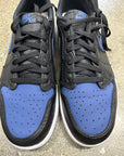 AIR JORDAN 1 LOW MYSTIC NAVY - SIZE 10.5 (WORN)
