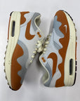 AIR MAX 1 PATTA WAVES MONARCH - SIZE 10 (WORN) - SUPER CLEAN
