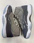 AIR JORDAN 11 COOL GREY 2021 - SIZE 11 (WORN)