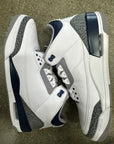 AIR JORDAN 3 MIDNIGHT NAVY - SIZE 12 (WORN) - SUPER CLEAN