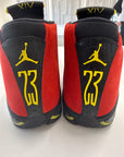AIR JORDAN 14 FERRARI 2014 - SIZE 8 (WORN)