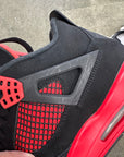 AIR JORDAN 4 RED THUNDER - SIZE 10.5 (WORN)