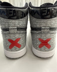 AIR JORDAN 1 HIGH REBELLIONAIRE - SIZE 8 (WORN)