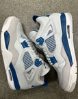 AIR JORDAN 4 MILITARY BLUE 2024 - SIZE 9.5 (WORN)