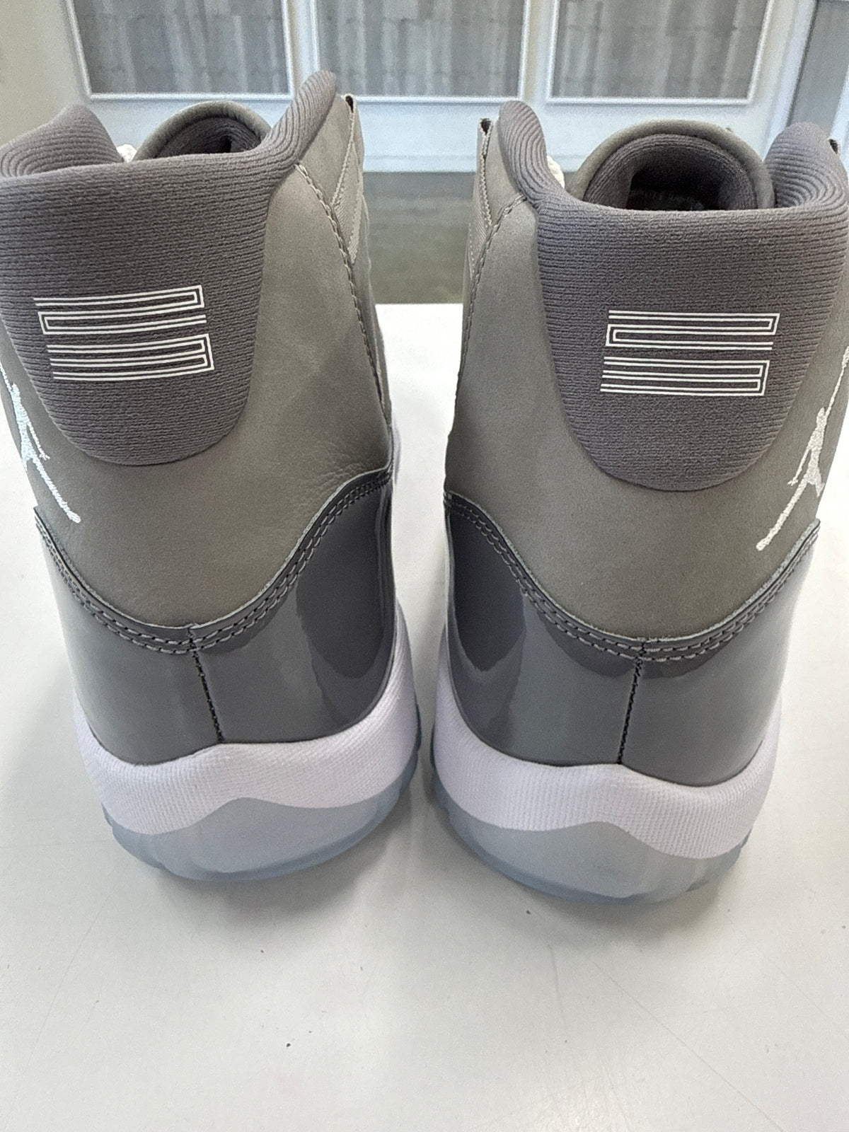 AIR JORDAN 11 COOL GREY 2021 - SIZE 12 (WORN)
