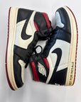AIR JORDAN 1 HIGH NOT FOR RESALE - SIZE 10 (WORN) - MIDSOLE YELLOWING