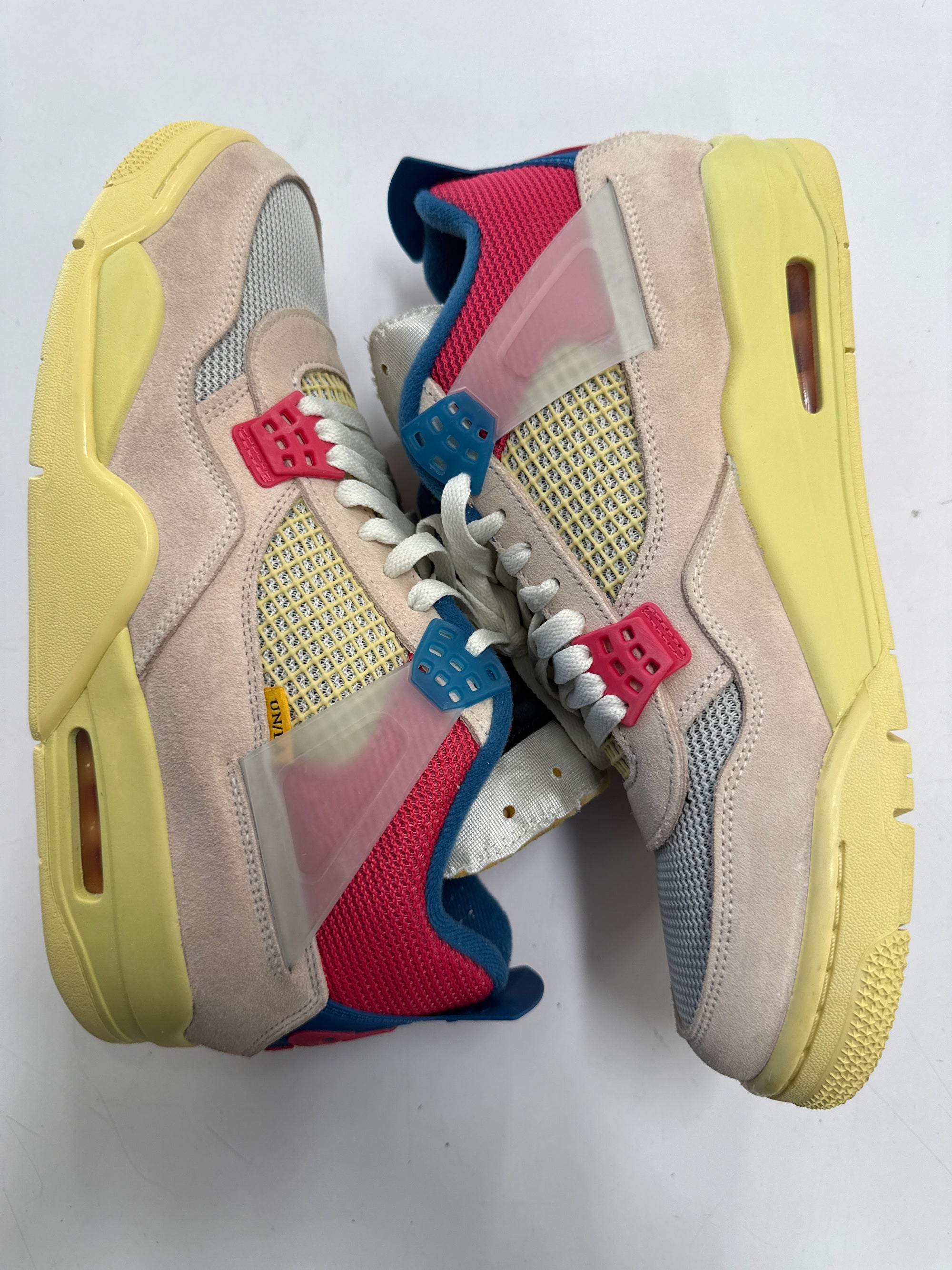 AIR JORDAN 4 UNION GUAVA - SIZE 10.5 (WORN) - SUPER CLEAN