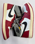 AIR JORDAN 1 HIGH UNION CHICAGO SHADOW - SIZE 12 (WORN)