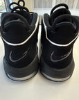 AIR MORE UPTEMPO 96 BLACK WHITE 2023 - SIZE 11 (WORN)