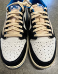 AIR JORDAN 1 LOW TRAVIS SCOTT FRAGMENT - SIZE 10 (WORN)