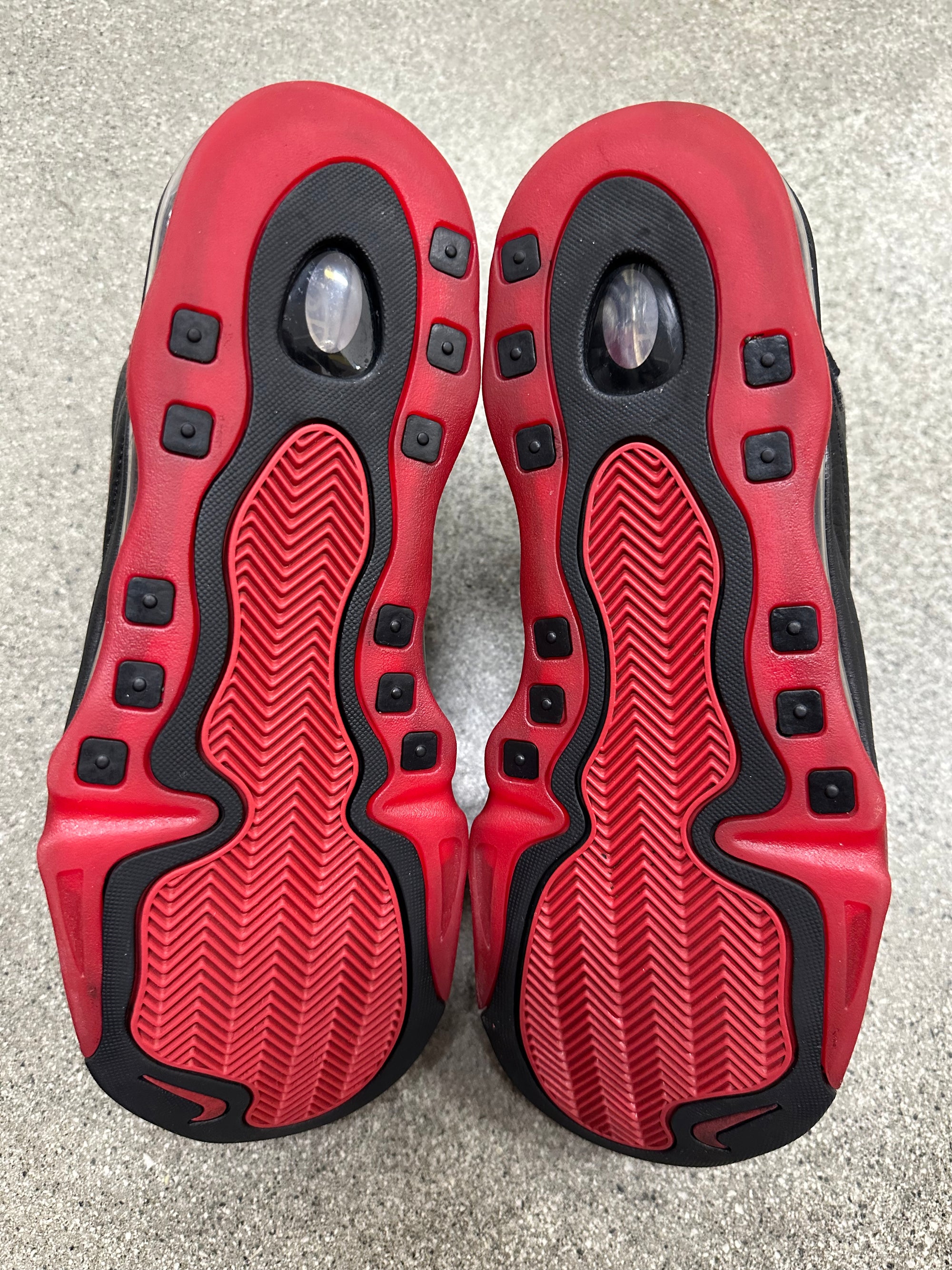 AIR TOTAL MAX UPTEMPO BRED - SIZE 11.5 (WORN)