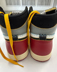 AIR JORDAN 1 HIGH UNION CHICAGO SHADOW - SIZE 9 (WORN)