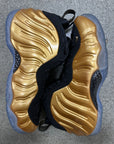 AIR FOAMPOSITE METALLIC GOLD 2017 - SIZE 9.5 (WORN)