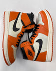 AIR JORDAN 1 HIGH REVERSED SHATTERED - SIZE 8.5 (WORN)