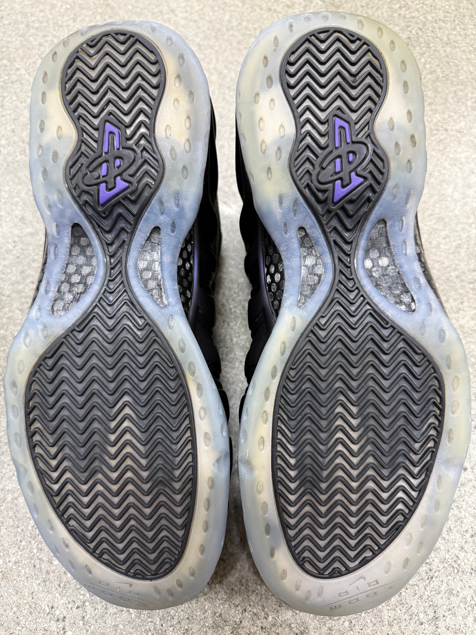 AIR FOAMPOSITE ONE EGGPLANT 2024 - SIZE 11.5 (WORN)