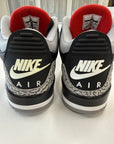 AIR JORDAN 3 BLACK CEMENT 2018 - SIZE 12 (WORN)