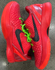 KOBE 6 PROTRO REVERSE GRINCH - SIZE 10 (WORN)