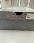 AIR JORDAN 4 WET CEMENT - SIZE 9.5 (WORN) - NO SIZE LABEL ON THE BOX
