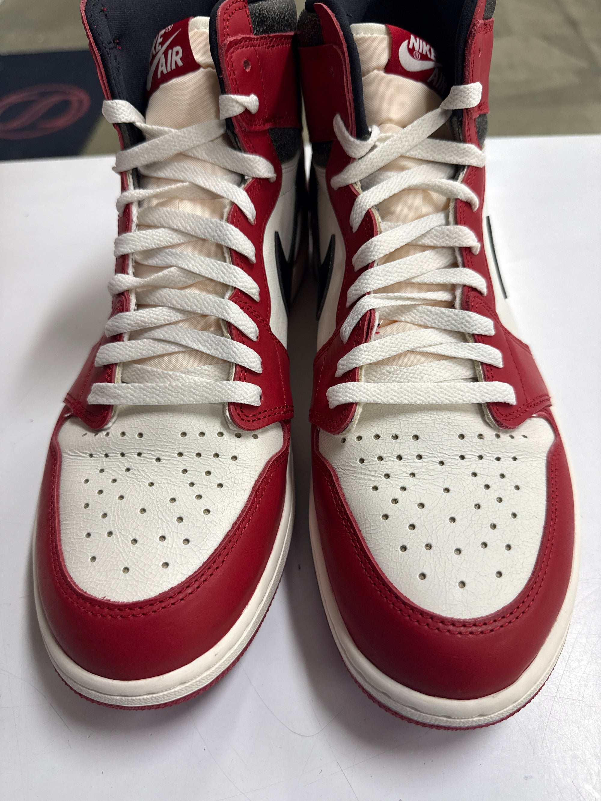 AIR JORDAN 1 HIGH CHICAGO LOST AND FOUND - SIZE 13 (WORN)