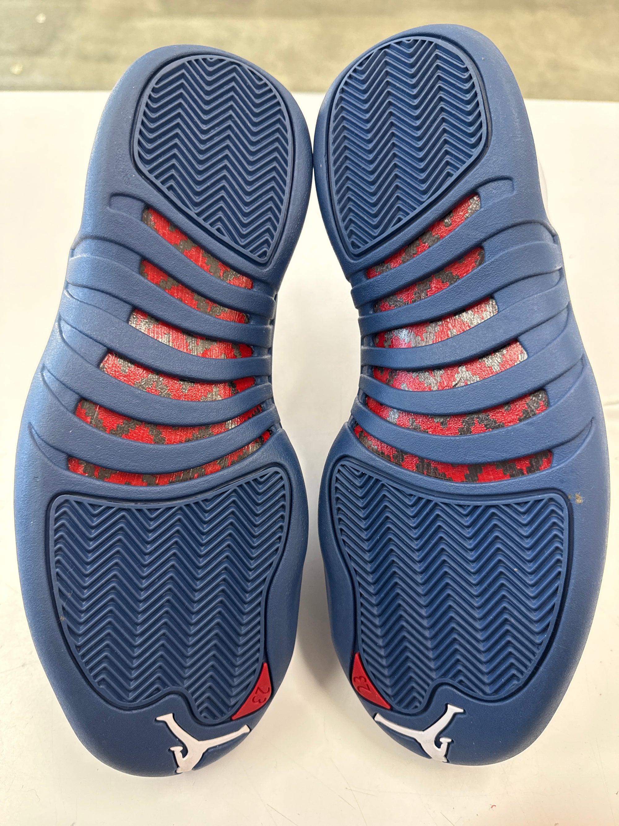 AIR JORDAN 12 FRENCH BLUE 2025 - SIZE 9.5 (WORN)