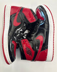 AIR JORDAN 1 HIGH BRED PATENT - SIZE 9.5 (WORN)