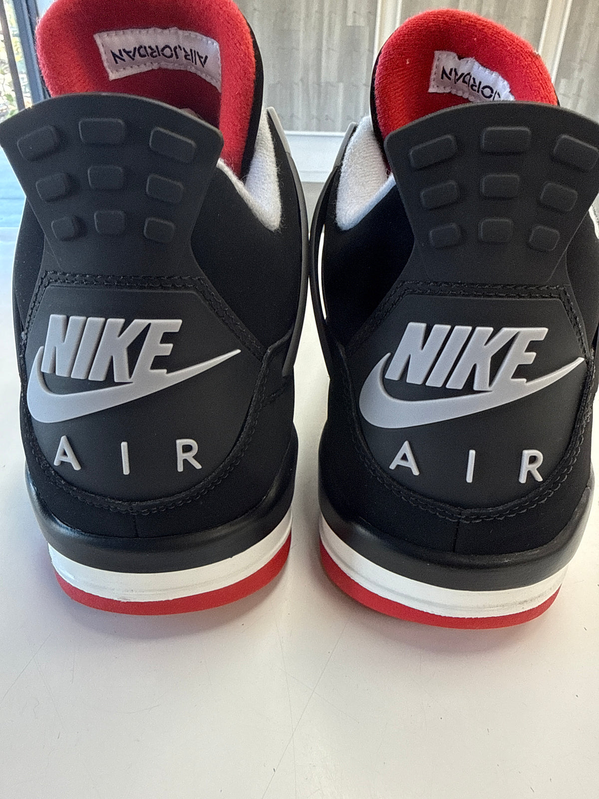 AIR JORDAN 4 BRED 2019 - SIZE 12 (WORN)