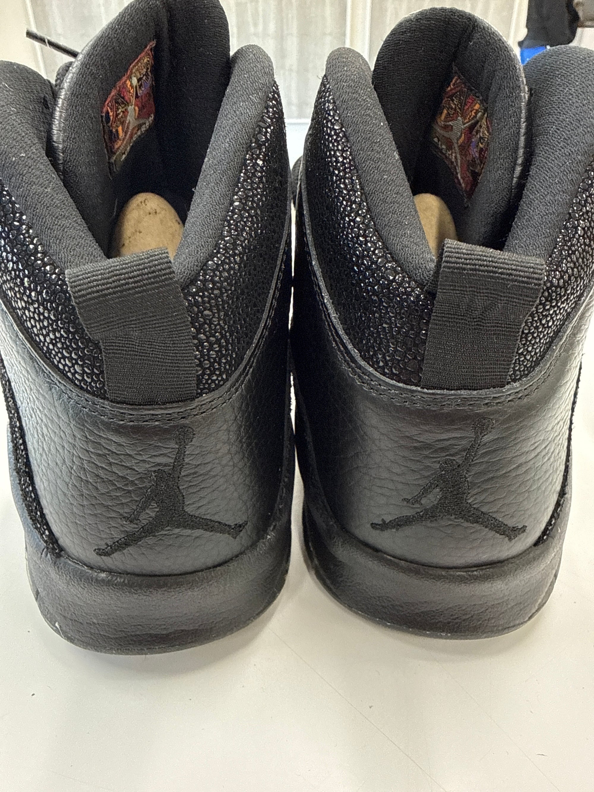 AIR JORDAN 10 OVO BLACK - SIZE 12 (WORN)
