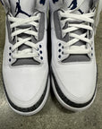 AIR JORDAN 3 MIDNIGHT NAVY - SIZE 9.5 (WORN) - SUPER CLEAN