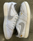 AIR JORDAN 1 AJKO LOW UNION WHITE CANVAS - SIZE 10.5 (WORN)