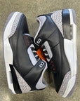 2025 AIR JORDAN 3 BLACK CEMENT - SIZE 13 (WORN) - SUPER CLEAN