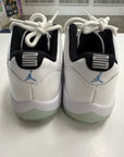 AIR JORDAN 11 LOW LEGEND BLUE - SIZE 9 (WORN)