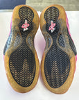 AIR FOAMPOSITE ONE PEARLIZED PINK - SIZE 10.5 (WORN)