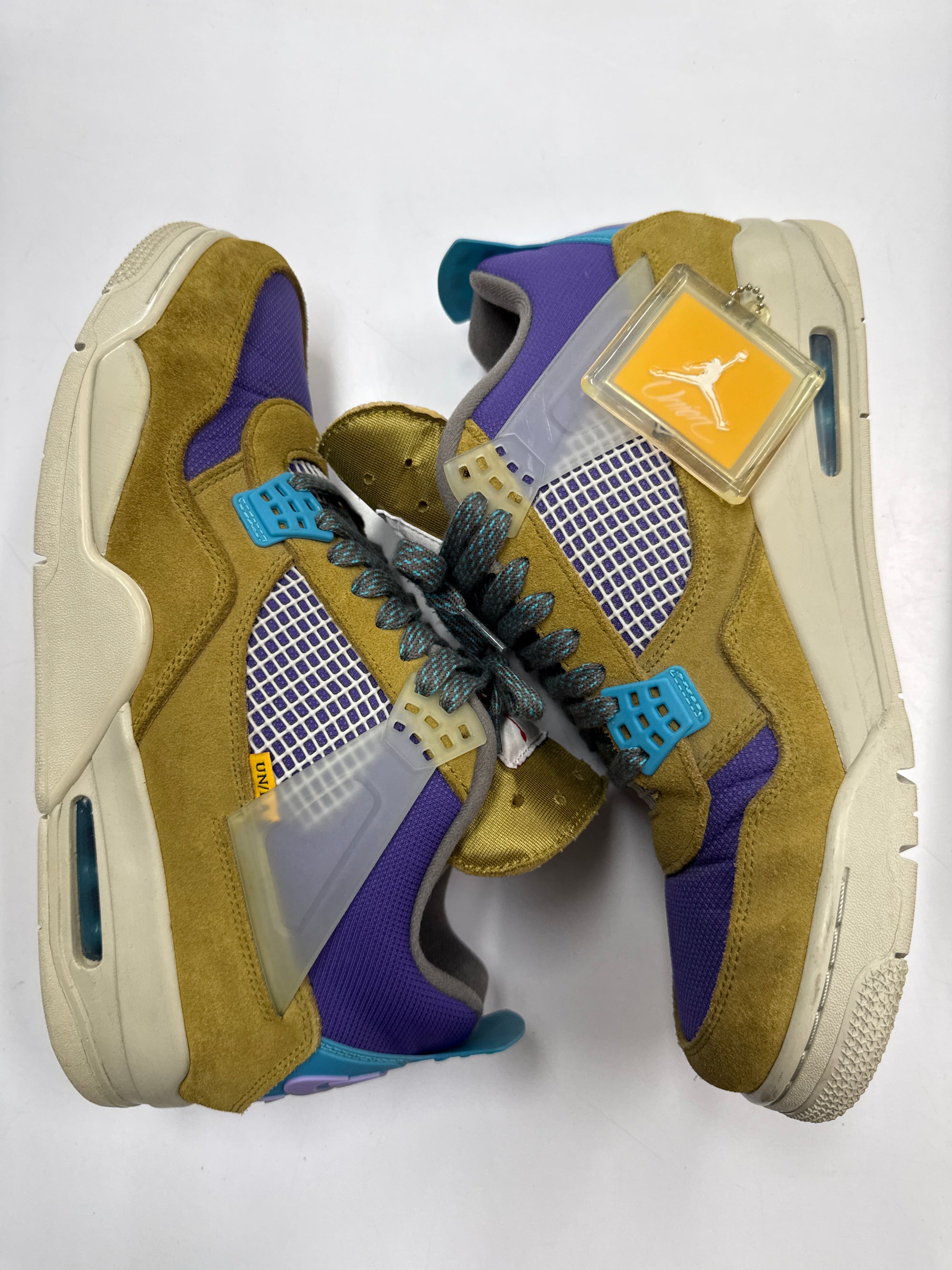 AIR JORDAN 4 UNION DESERT MOSS - SIZE 12 (WORN)