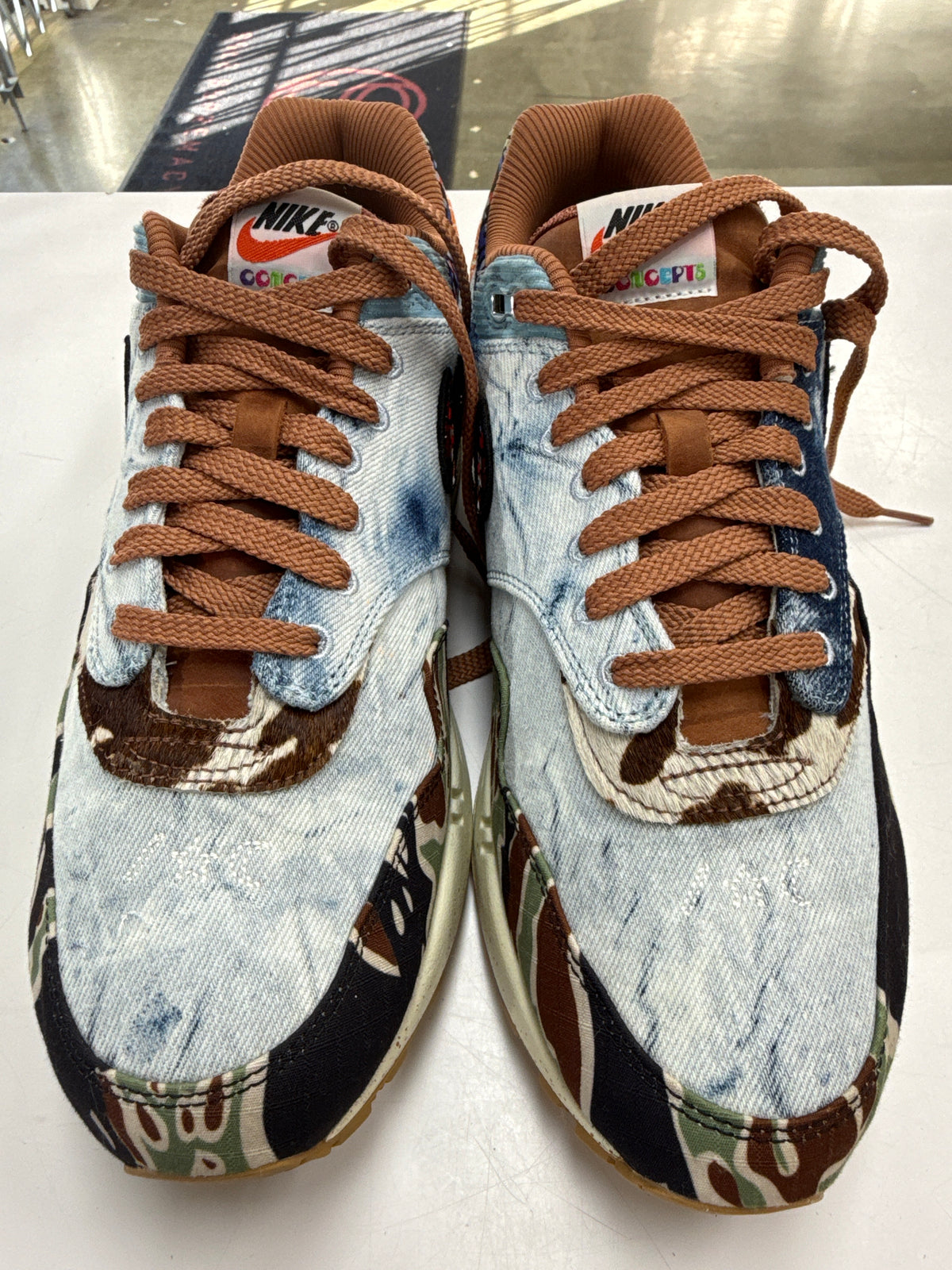 AIR MAX 1 CONCEPTS HEAVY - SIZE 12 (WORN)