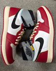 AIR JORDAN 1 HIGH UNION CHICAGO SHADOW - SIZE 8.5 (WORN)