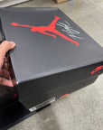 AIR JORDAN 4 BRED REIMAGINED - SIZE 11 (WORN) - WRONG LID
