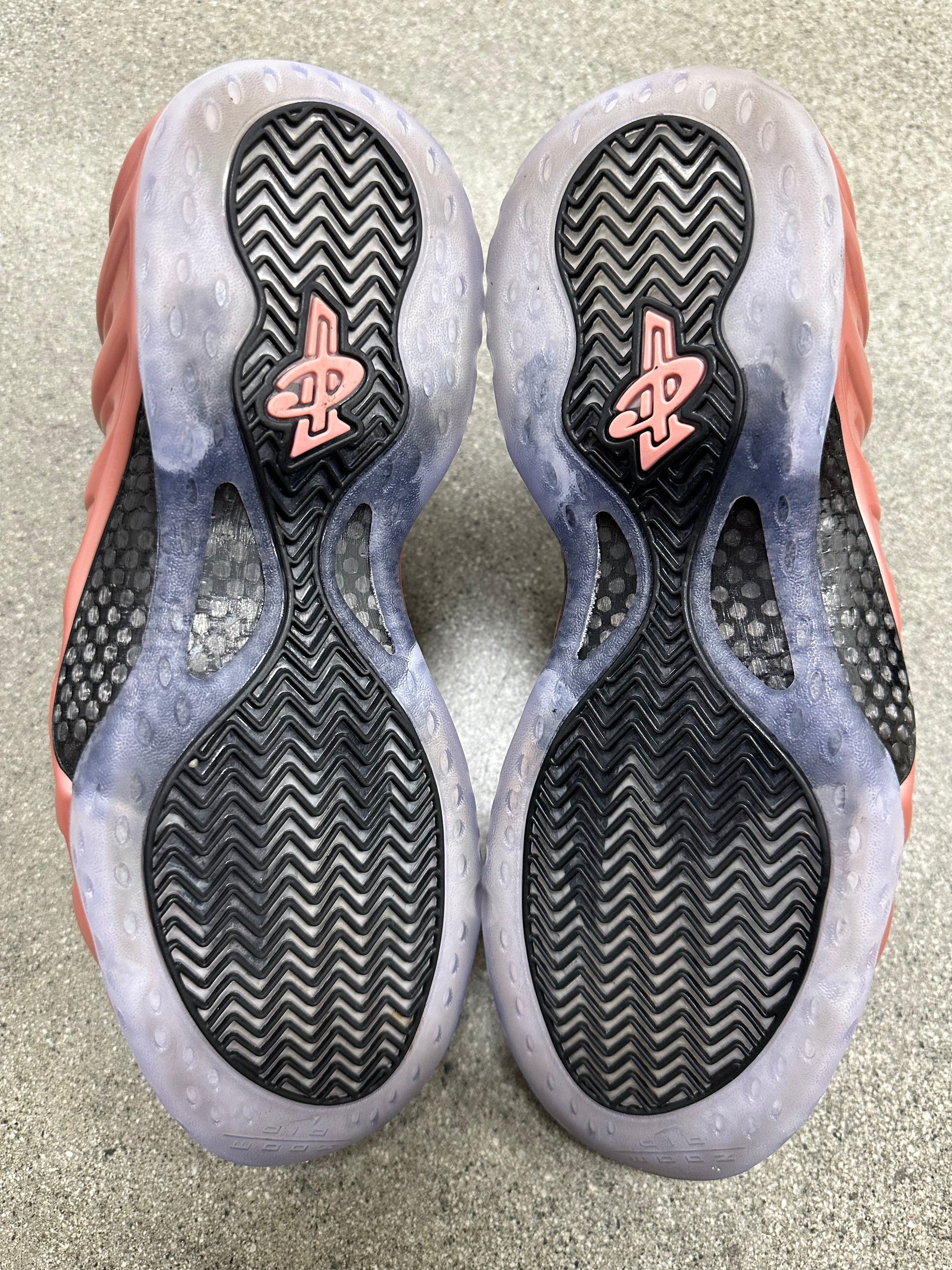 AIR FOAMPOSITE ONE RUST PINK - SIZE 12 (WORN)